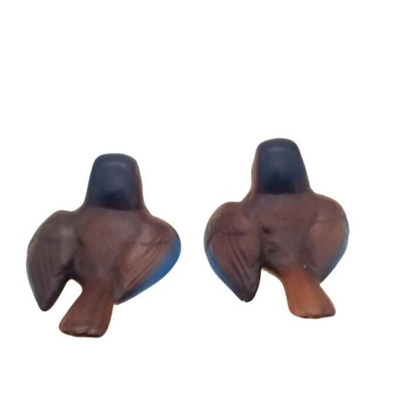 Vintage Hagen Renaker Roselane Brown Sparrow Bird Figures - Picture 10 of 10